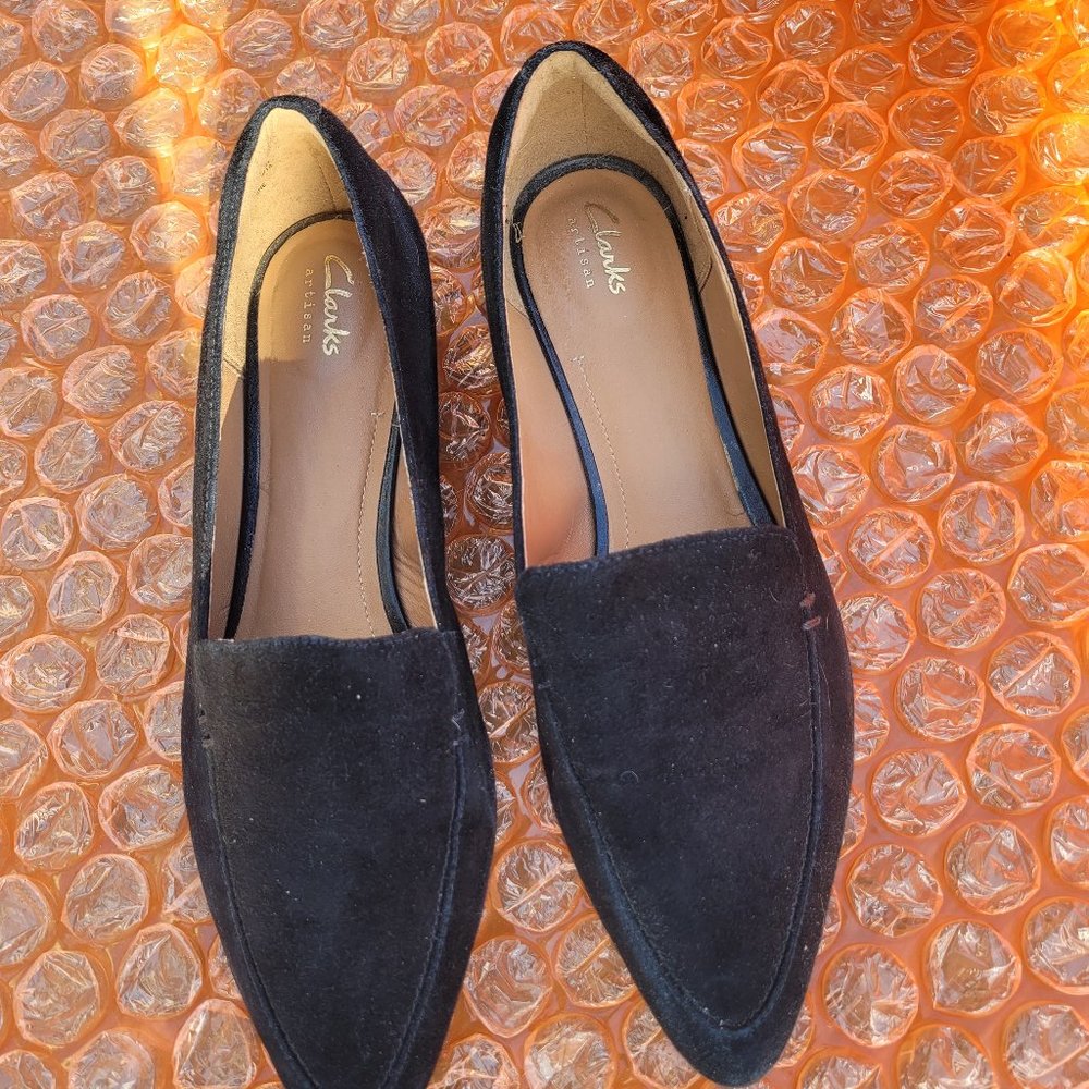 Clark's Suede Loafers